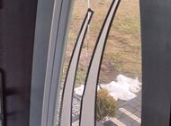 Grajewo ogłoszenia: Sprzedam drzwi 90 prawe - razem z klamka firmy WIKĘD kolor orzech,... - zdjęcie