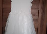 Grajewo ogłoszenia: Sprzedam elegancką sukienkę dziewczęcą plus bolerko raz... - zdjęcie