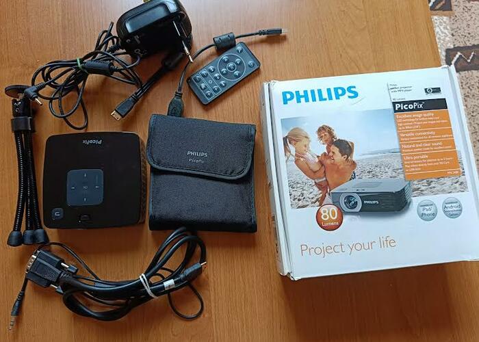 Grajewo ogłoszenia: MINI PROJEKTOR PHILIPS PICOPIX PPX 2480 (czarny)
Produkt używany,...