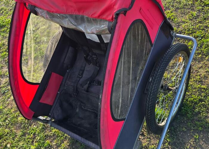 Grajewo ogłoszenia: Sprzedam przyczepkę rowerowa dla dzieci.