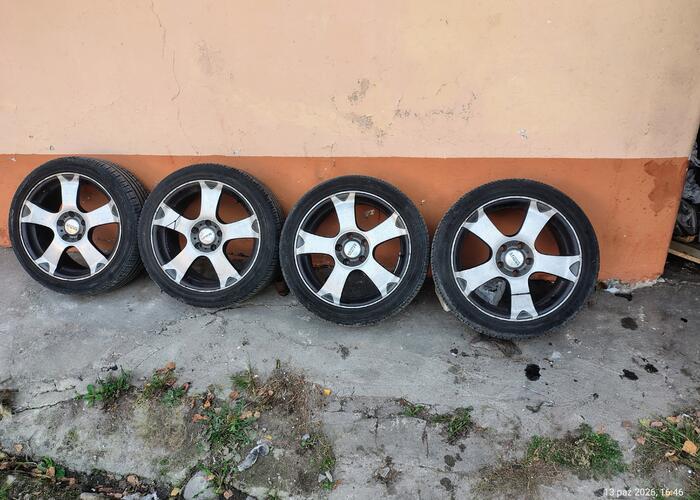 Grajewo ogłoszenia: Sprzedam komplet 4 kół w rozmiarze 225/45 R17 na felgach...